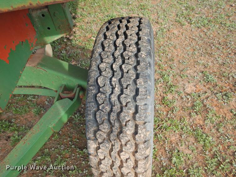 image for item DF2529 Shop built hay wagon
