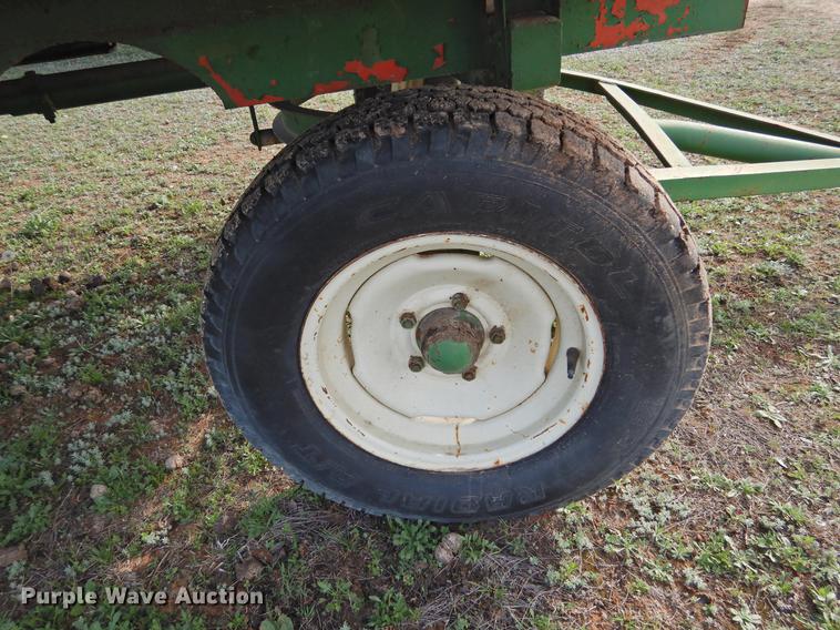 image for item DF2529 Shop built hay wagon