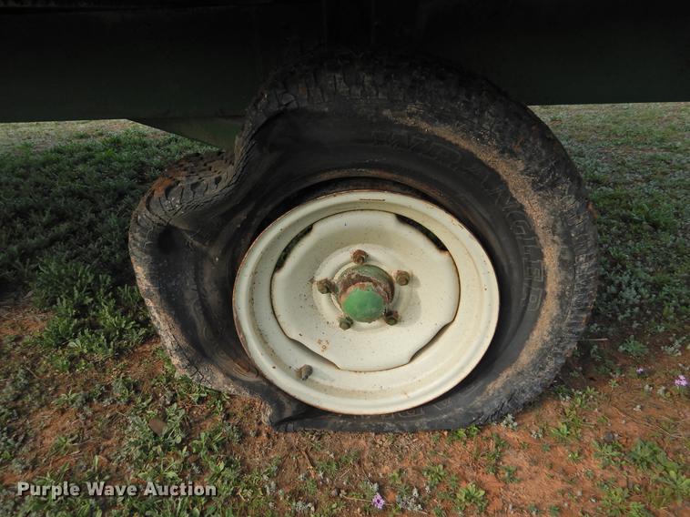 image for item DF2529 Shop built hay wagon