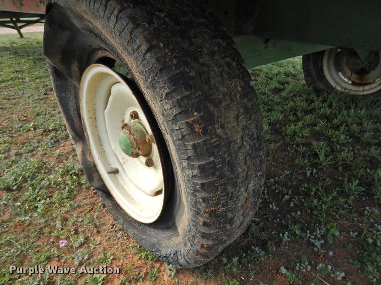image for item DF2529 Shop built hay wagon