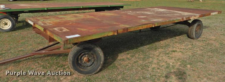 image for item DF2530 Shop built hay wagon