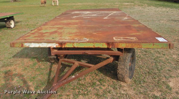 image for item DF2530 Shop built hay wagon