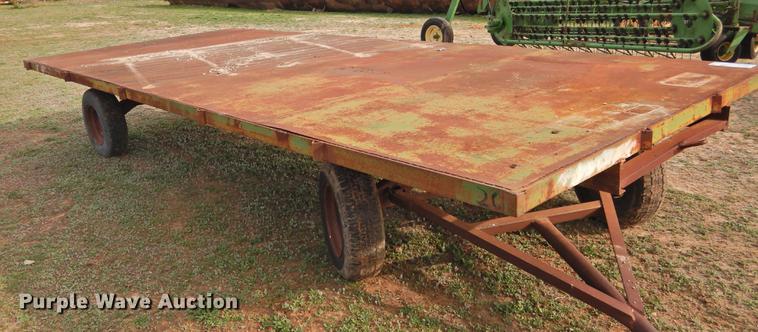 image for item DF2530 Shop built hay wagon