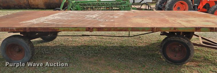 image for item DF2530 Shop built hay wagon