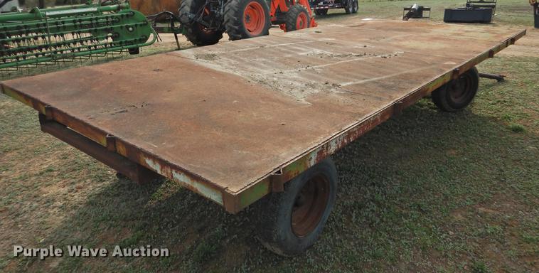 image for item DF2530 Shop built hay wagon