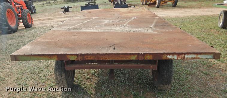 image for item DF2530 Shop built hay wagon