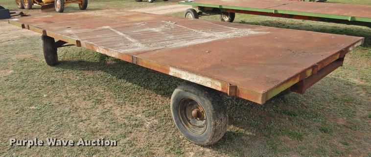 image for item DF2530 Shop built hay wagon