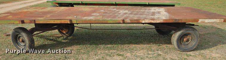 image for item DF2530 Shop built hay wagon