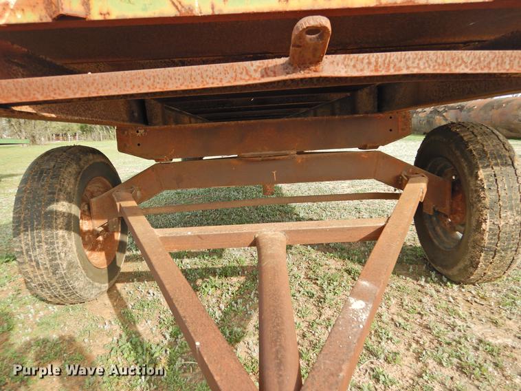 image for item DF2530 Shop built hay wagon