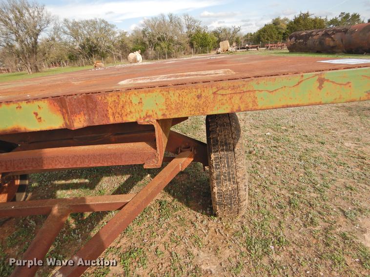 image for item DF2530 Shop built hay wagon