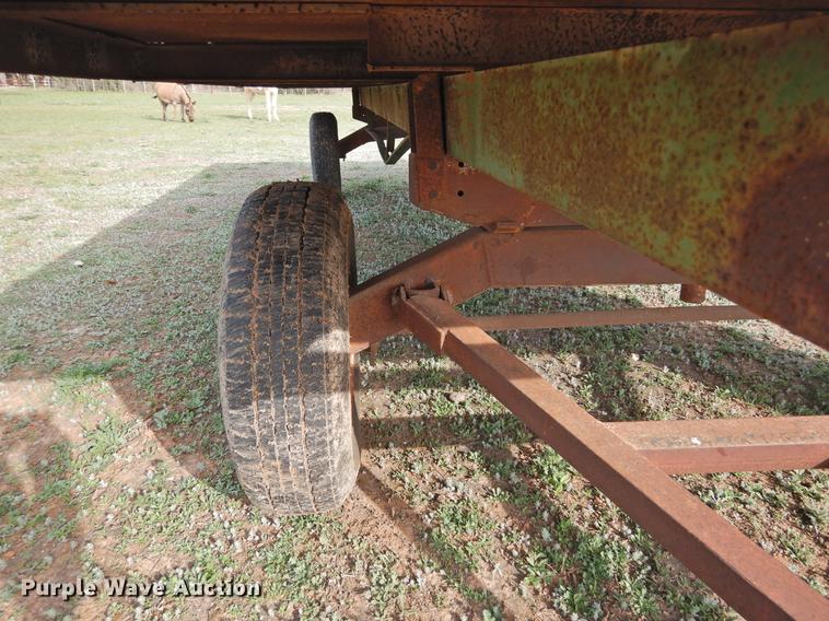 image for item DF2530 Shop built hay wagon
