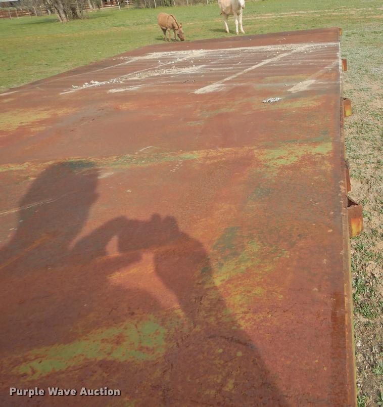 image for item DF2530 Shop built hay wagon