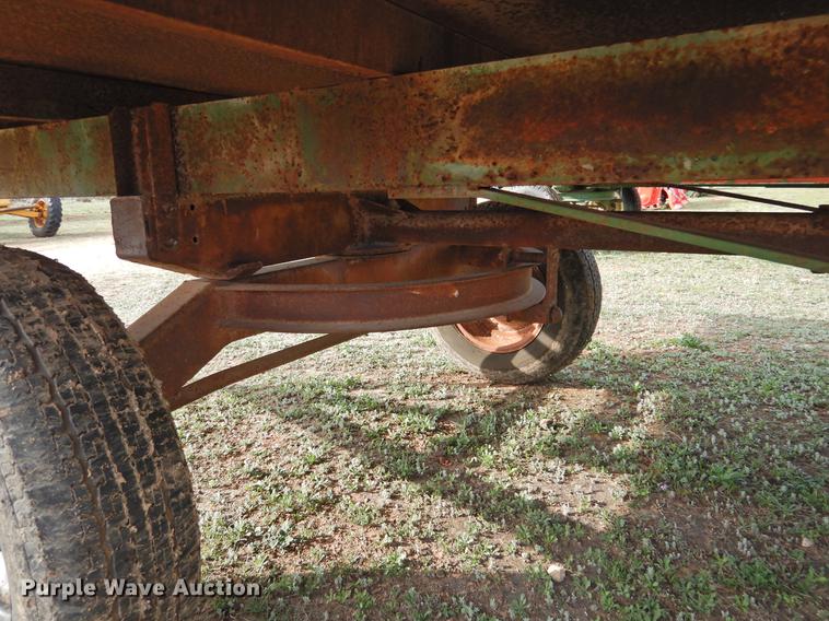 image for item DF2530 Shop built hay wagon