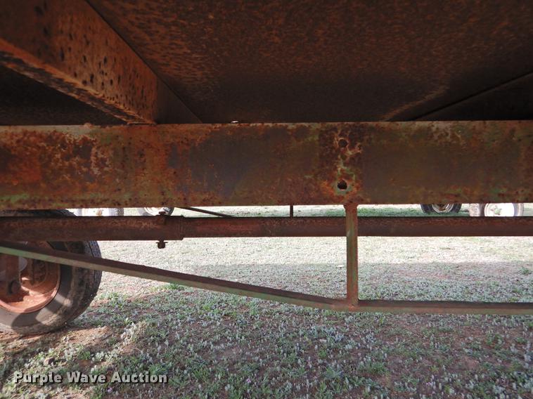 image for item DF2530 Shop built hay wagon