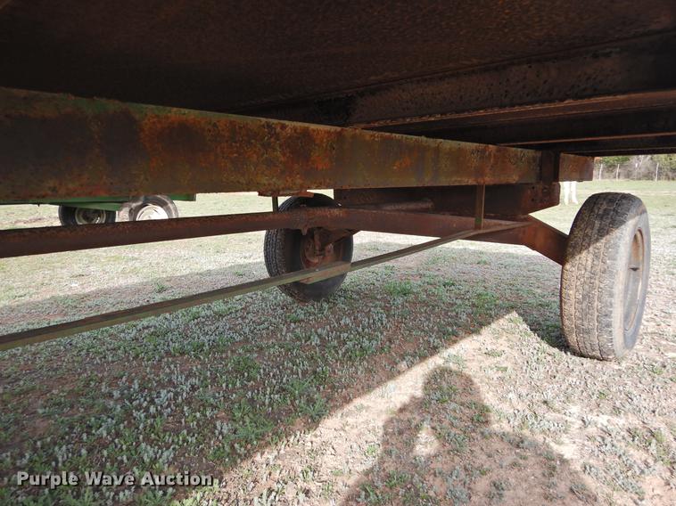 image for item DF2530 Shop built hay wagon