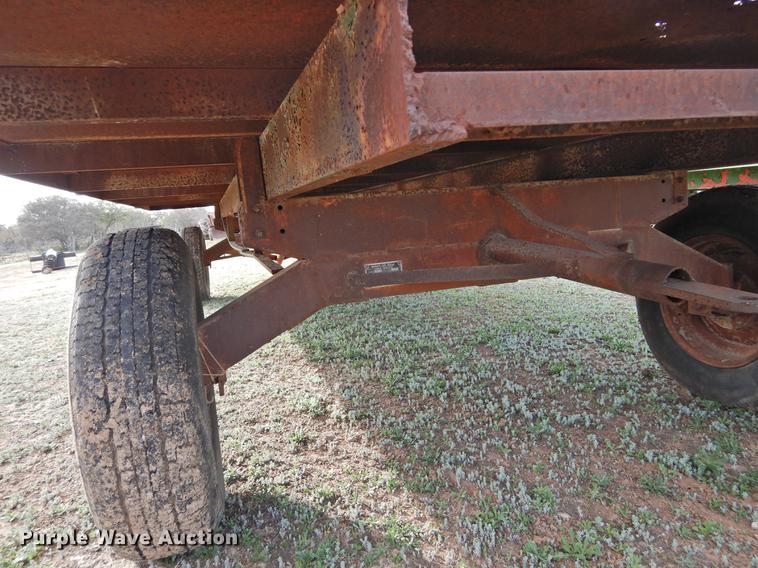 image for item DF2530 Shop built hay wagon