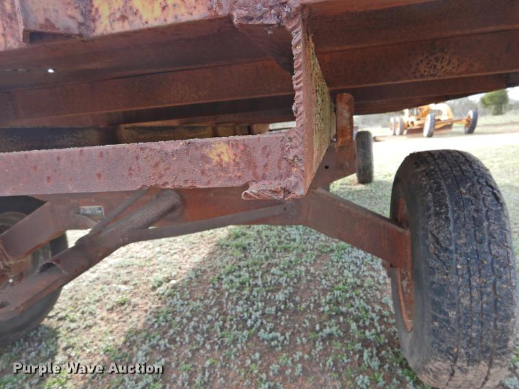 image for item DF2530 Shop built hay wagon