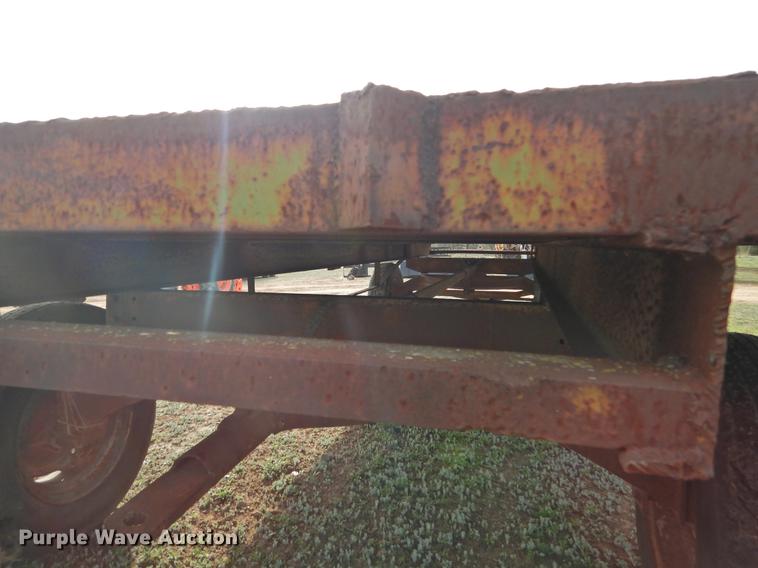 image for item DF2530 Shop built hay wagon