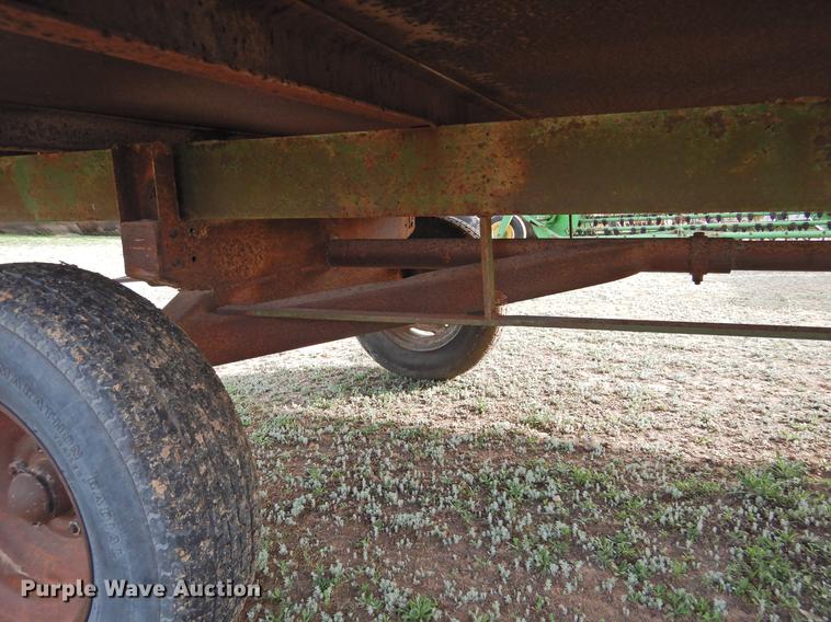 image for item DF2530 Shop built hay wagon