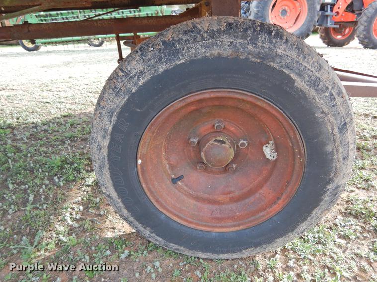 image for item DF2530 Shop built hay wagon