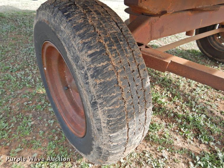 image for item DF2530 Shop built hay wagon