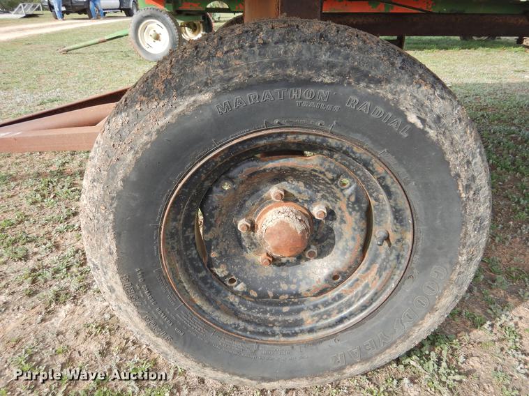 image for item DF2530 Shop built hay wagon