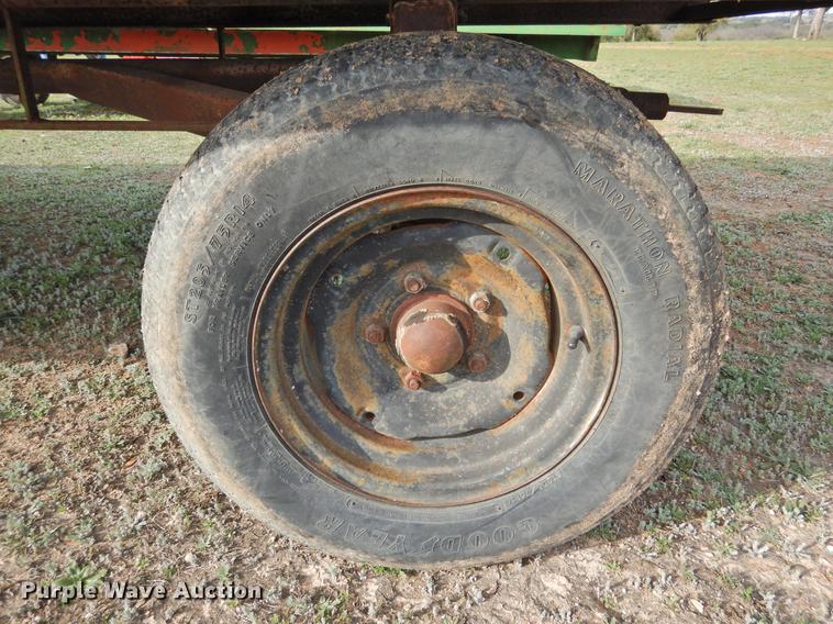 image for item DF2530 Shop built hay wagon