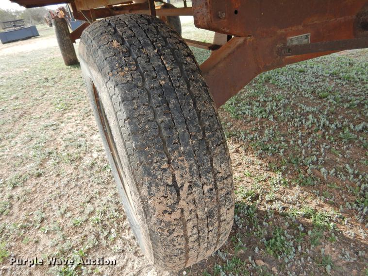 image for item DF2530 Shop built hay wagon