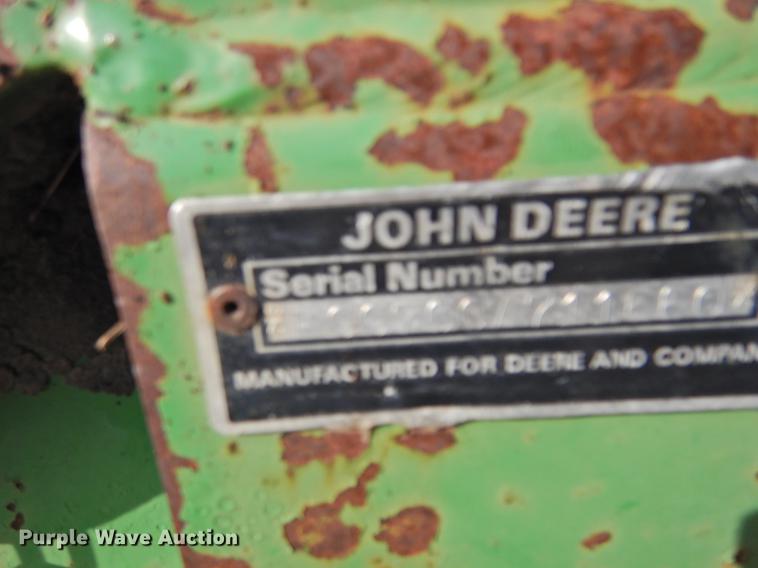 image for item DF2531 John Deere 700 hay rake