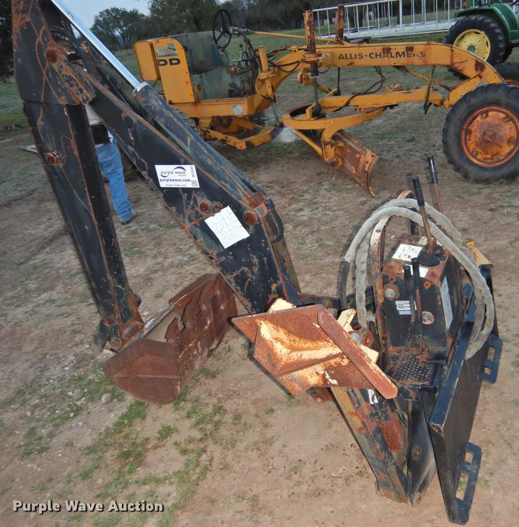 image for item DF2545 Skid steer backhoe attachment