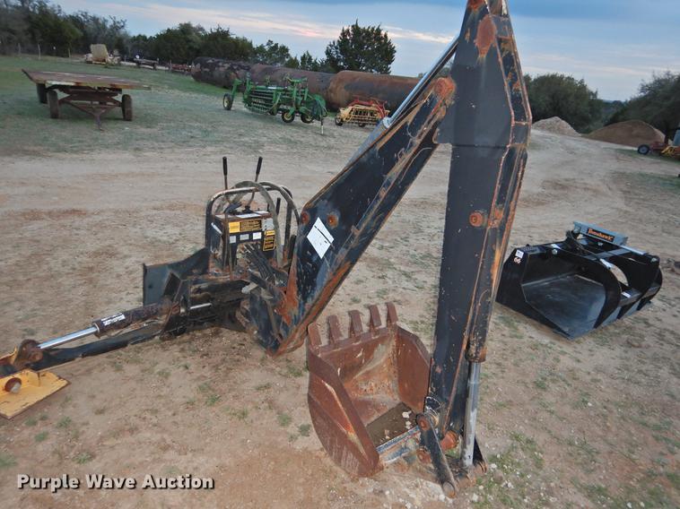 image for item DF2545 Skid steer backhoe attachment