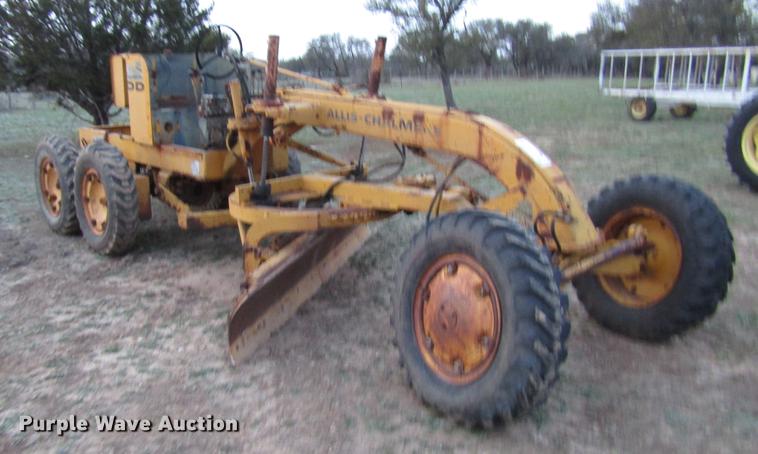 image for item DF2546 Allis Chalmers DD motor grader
