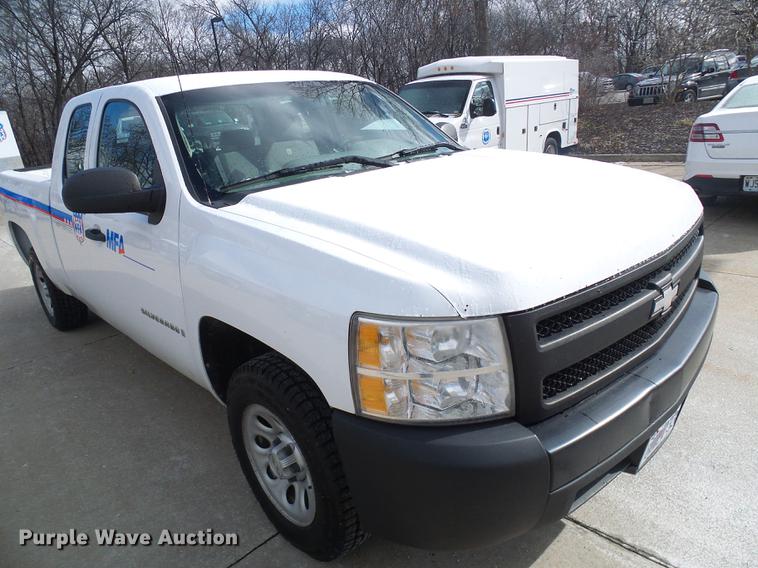 image for item DF7107 2008 Chevrolet Silverado 1500 Ext. Cab pickup truck