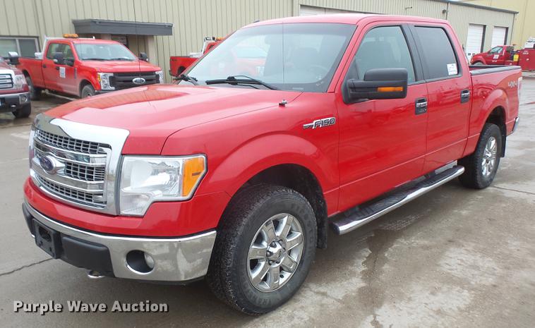 image for item DF7670 2014 Ford F150 Super Crew pickup truck