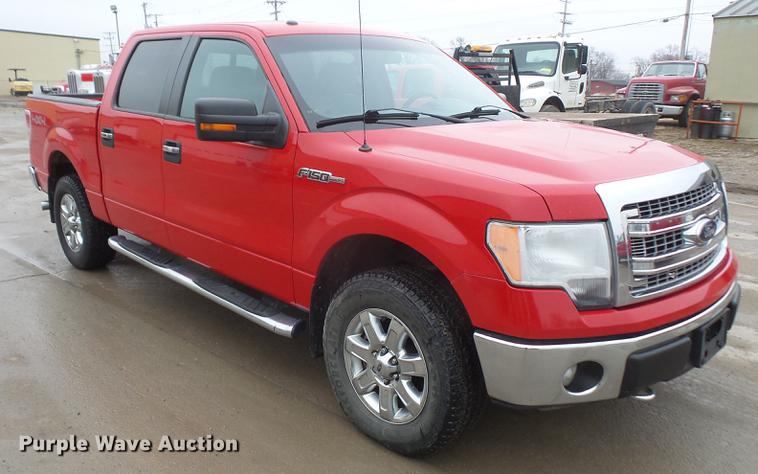 image for item DF7670 2014 Ford F150 Super Crew pickup truck