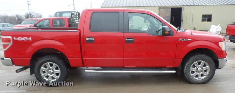 image for item DF7670 2014 Ford F150 Super Crew pickup truck