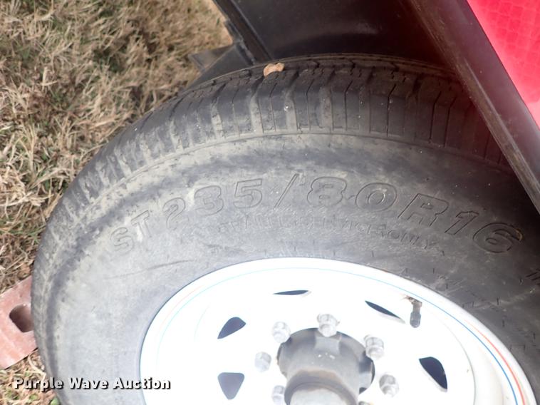 image for item DF8761 2015 PJ Trailers F8202 utility trailer