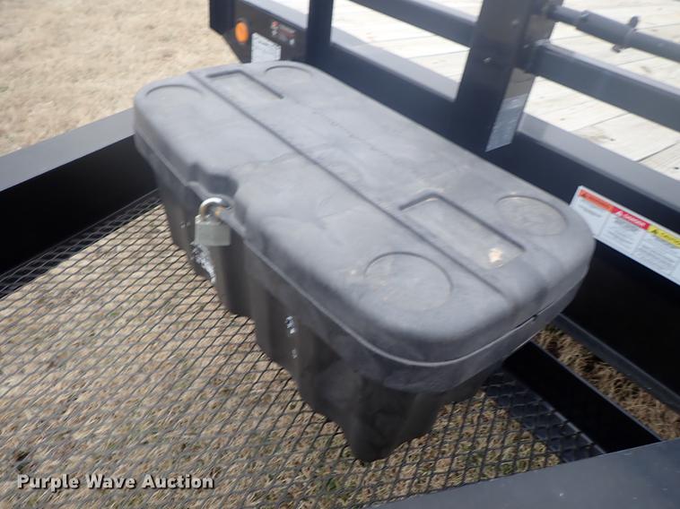 image for item DF8761 2015 PJ Trailers F8202 utility trailer