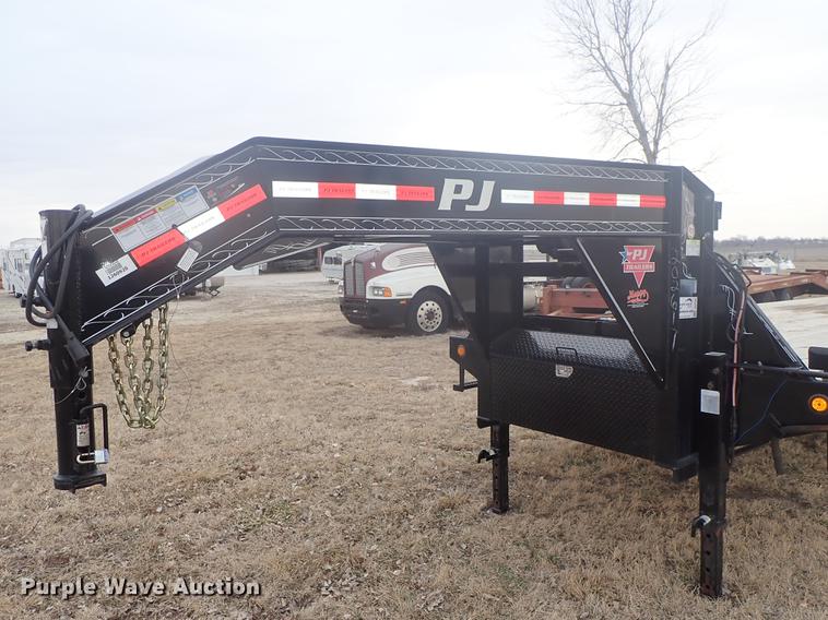 image for item DF8763 2017 PJ FD322 equipment trailer