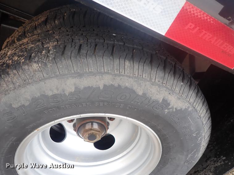 image for item DF8763 2017 PJ FD322 equipment trailer