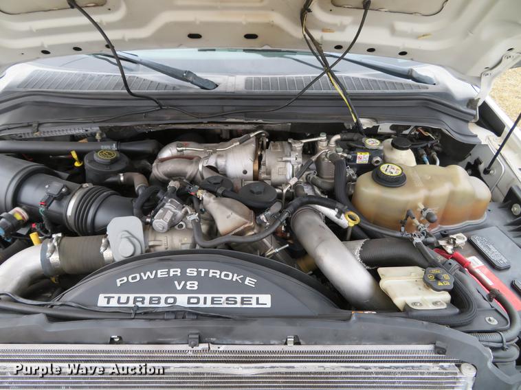 image for item DG3889 2008 Ford F350 Super Duty XL utility bed pickup truck