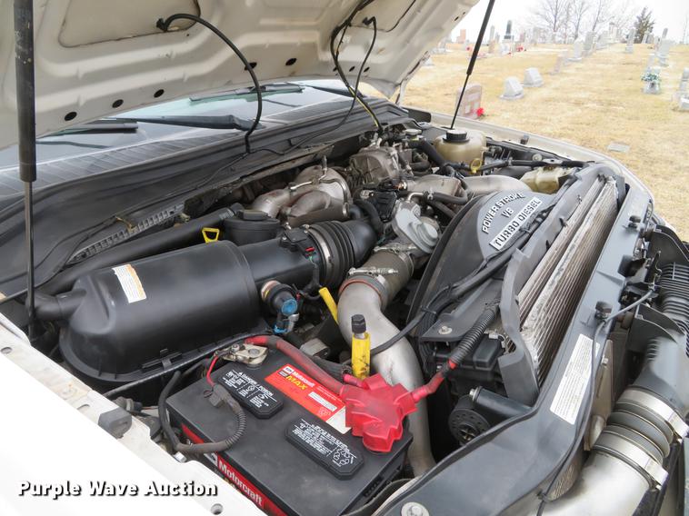 image for item DG3889 2008 Ford F350 Super Duty XL utility bed pickup truck