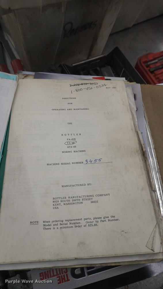 image for item DI9355 Rottler FA4B boring bar