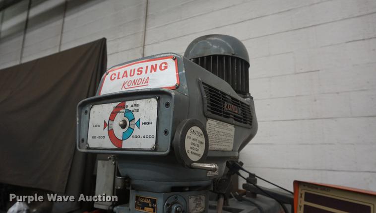 image for item DI9360 Clausing Kondia milling machine