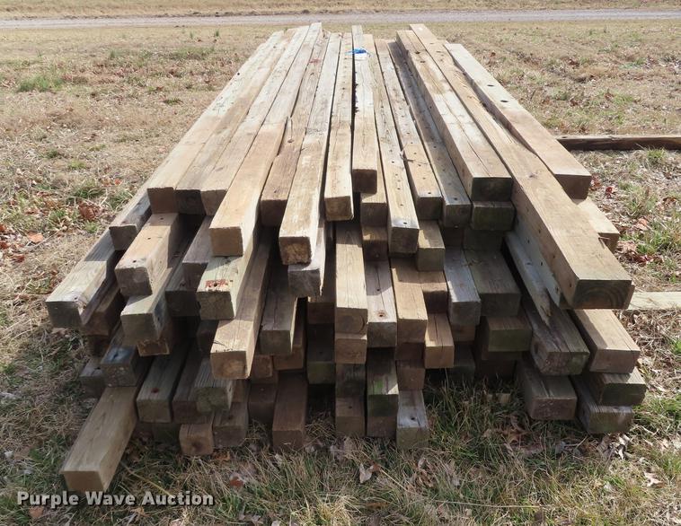 image for item DN9074 (100) wood posts