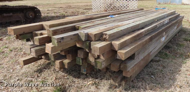 image for item DN9074 (100) wood posts