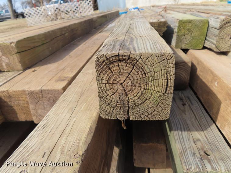 image for item DN9074 (100) wood posts