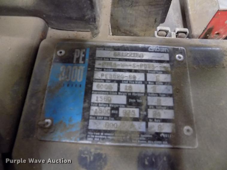 image for item EH9379 Crown PE3520-60 pallet jack