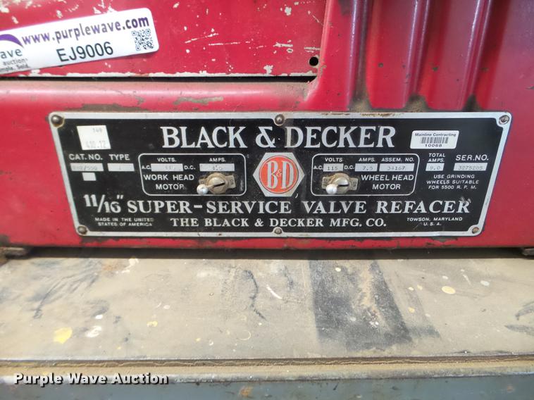 image for item EJ9006 Black & Decker valve grinder