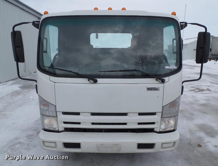 image for item EM9096 2010 Isuzu NPR truck cab and chassis